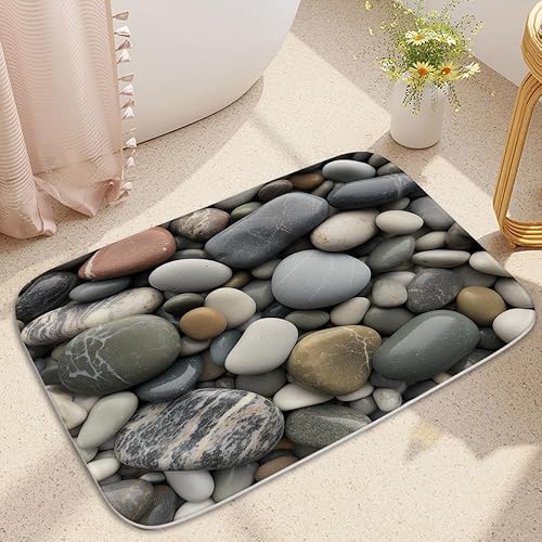 Miniatura 2 de Tapete de baño de pulpo, imitación de cachemira de espuma viscoelástica, velero, mar de Kraken, acuático, ultra suave, antideslizante, para cocina,