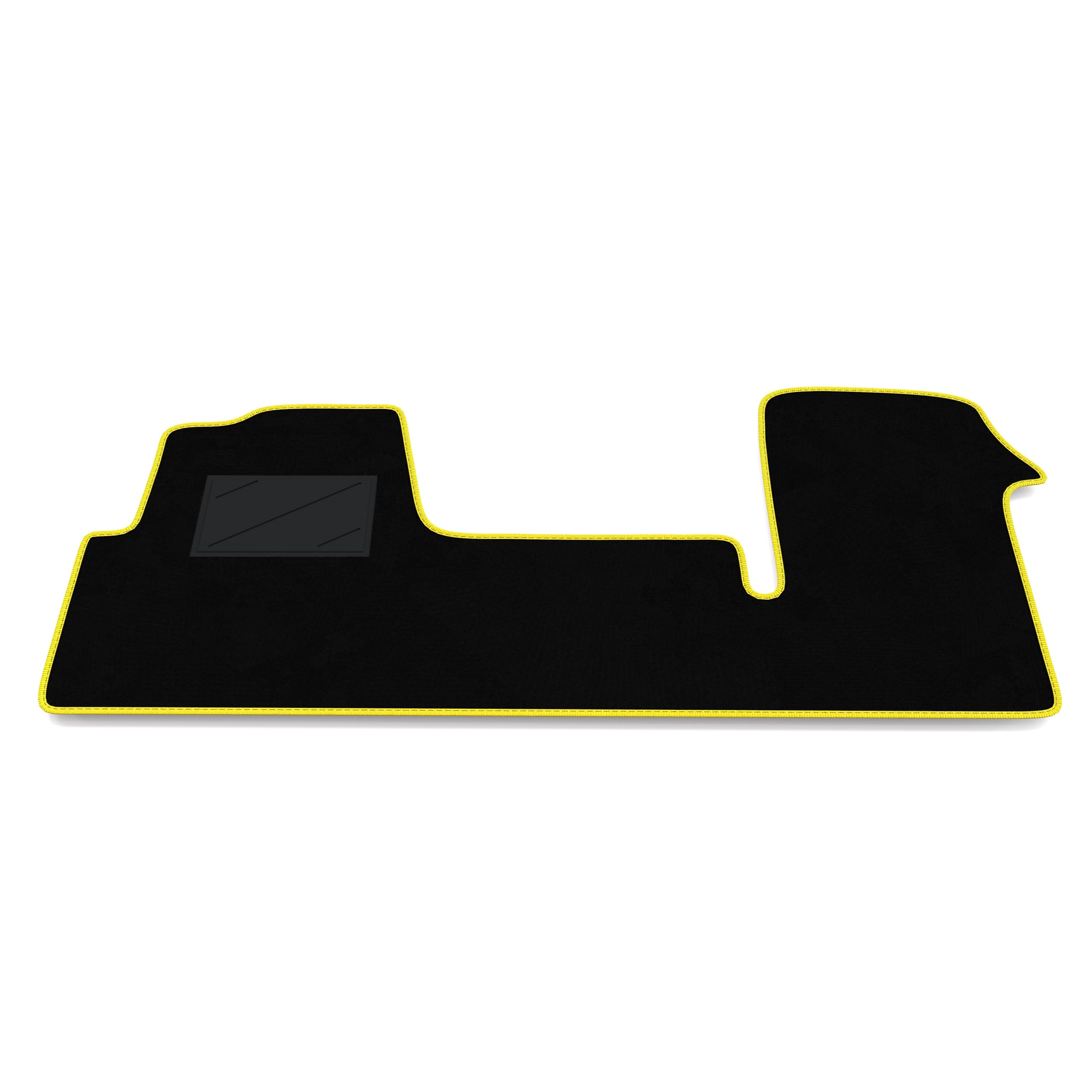 Kit de Alfombrillas compatibles con Nissan Interstar 2022-2024 | Alfombrillas a Medida de moqueta, Alfombra a Medida, Borde Amarillo