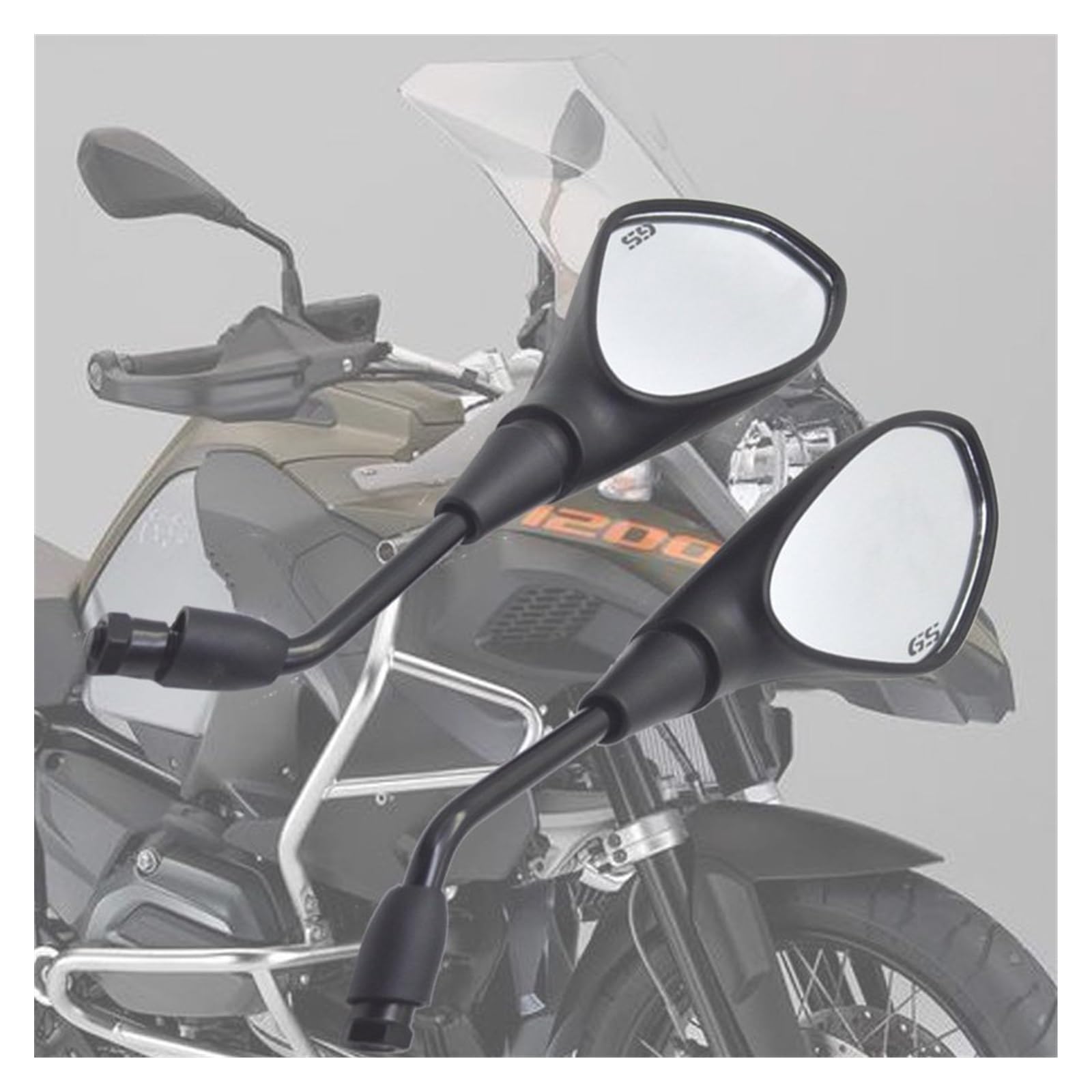 pour BMW pour G310GS pour F650GS pour G310R pour R1200R Universel 10mm Moto Rétroviseurs Gauche Et Droit Rétroviseur Latéral Latéraux Rétroviseurs Moto