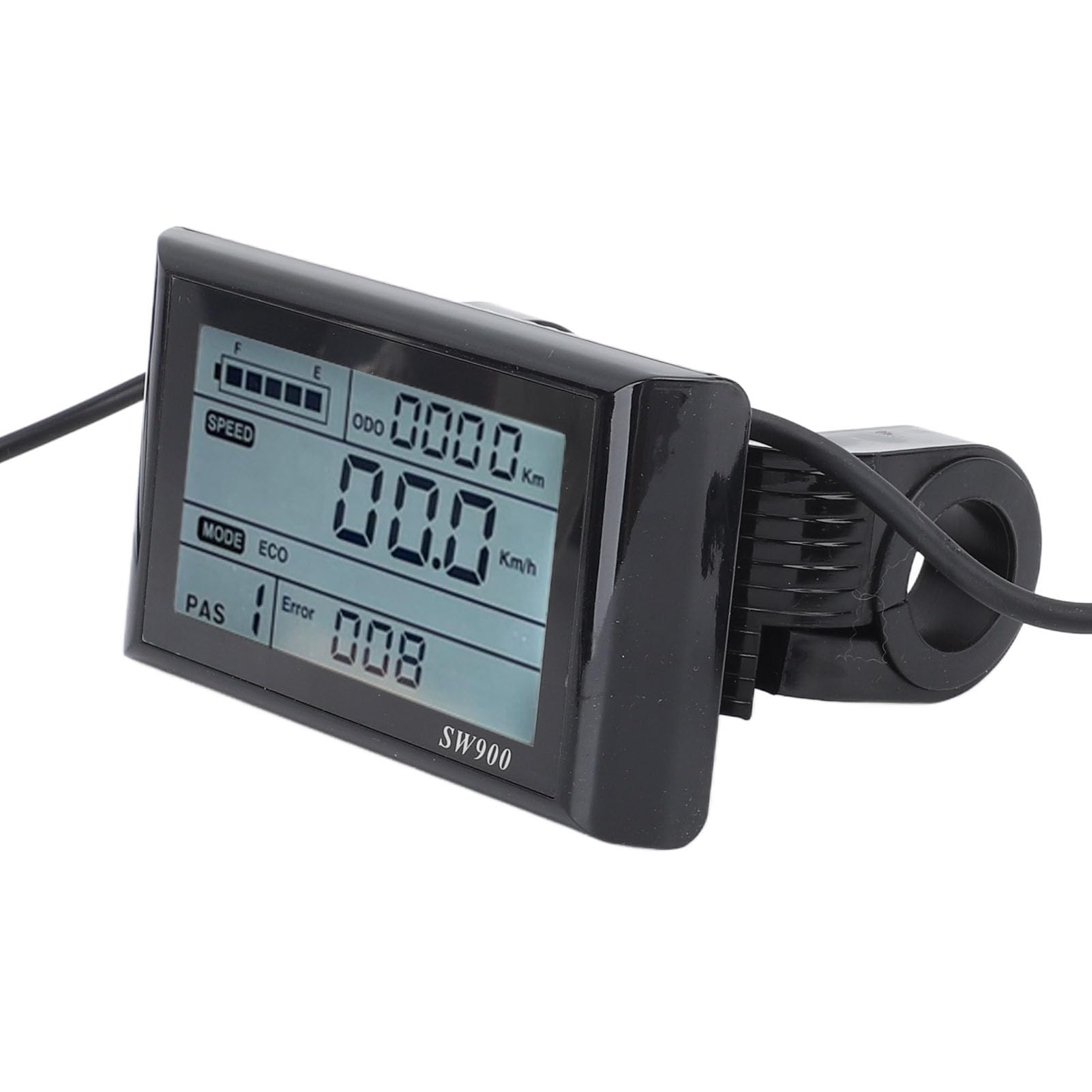 Ordinateur Vélo électrique LCD - 22,2 Mm, Compatible 24V/36V/48V/60V, étanche IP65 - 3