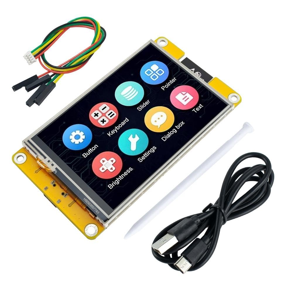 Image of 3.5 inch ESP32 WiFi & Bluetooth Module Development Board with ST7796U LCD Touch Screen - 320x480 Resolution for Arduino Projects