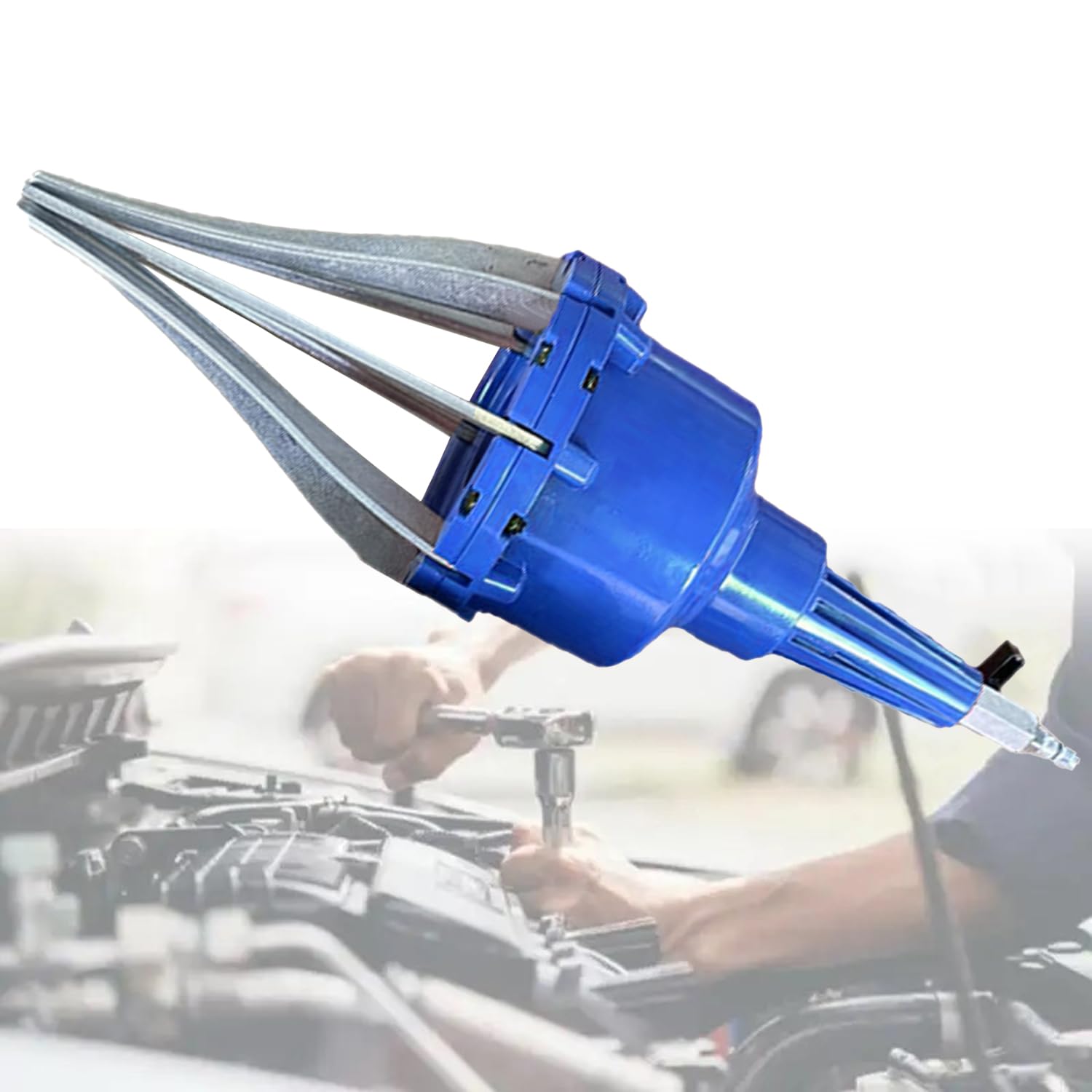 Divaricatore Per Cuffie Per Assali 20-120 mm,Espansore Per Stivale Del Giunto Omocinetico Pneumatico Universale,Divaricatore Pneumatico Per Giunti Cv,Per La Riparazione Degli Assali Delle Auto(Blu)