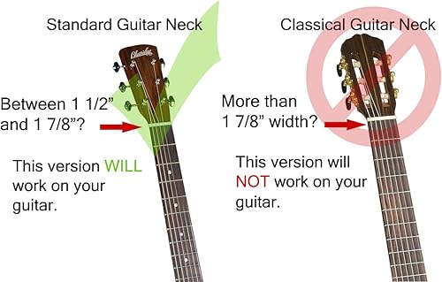 Miniatura 4 de Sistema de aprendizaje de guitarra Chord Buddy con afinador cromático True Tune y paquete de púas - Toca la guitarra hoy con este producto Shark