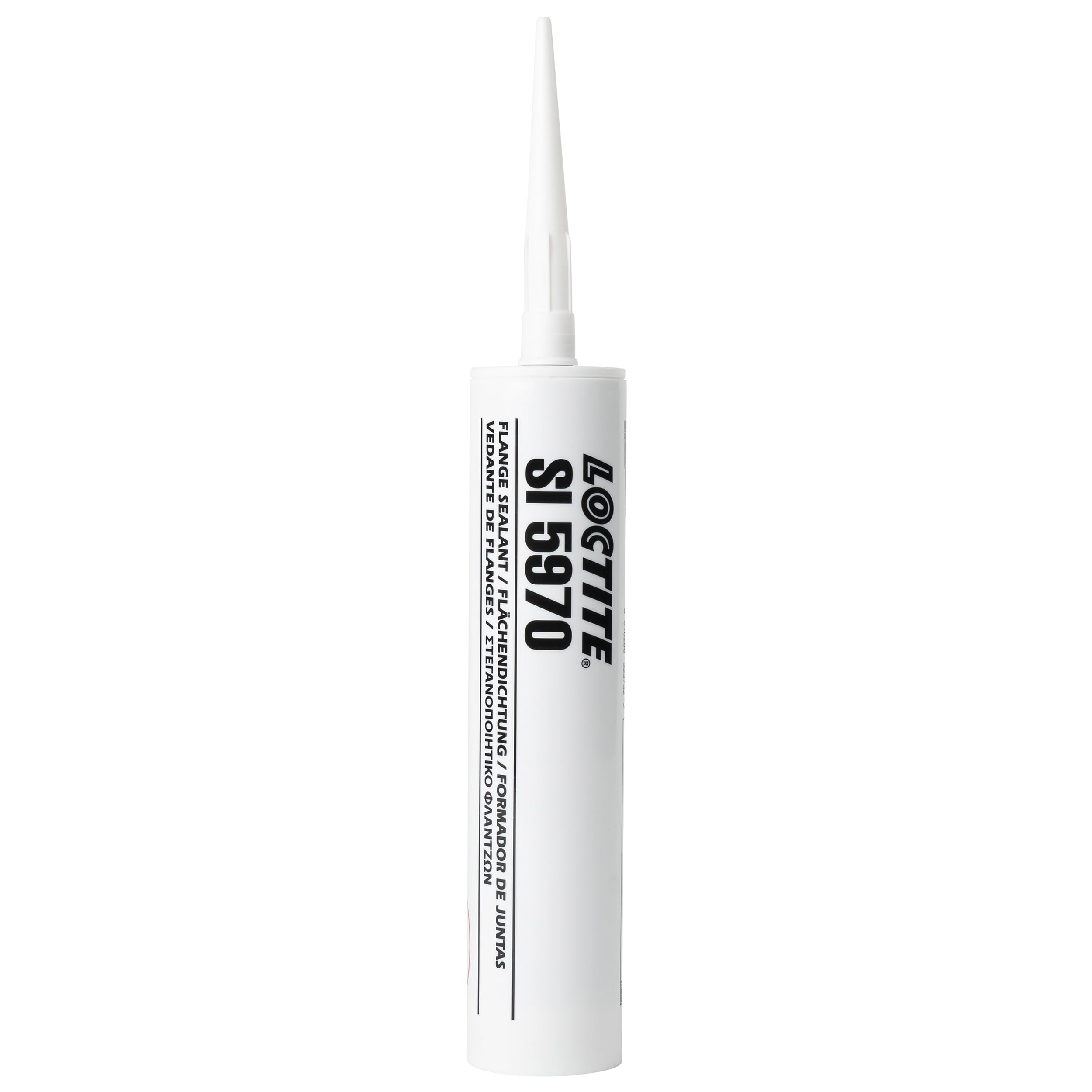 LOCTITE SI 5970, Silicone nero resistente agli oli, Guarnizione liquida per flange, Sigillante resistente a elevate vibrazioni o flessioni, 1 cartuccia da 300ml