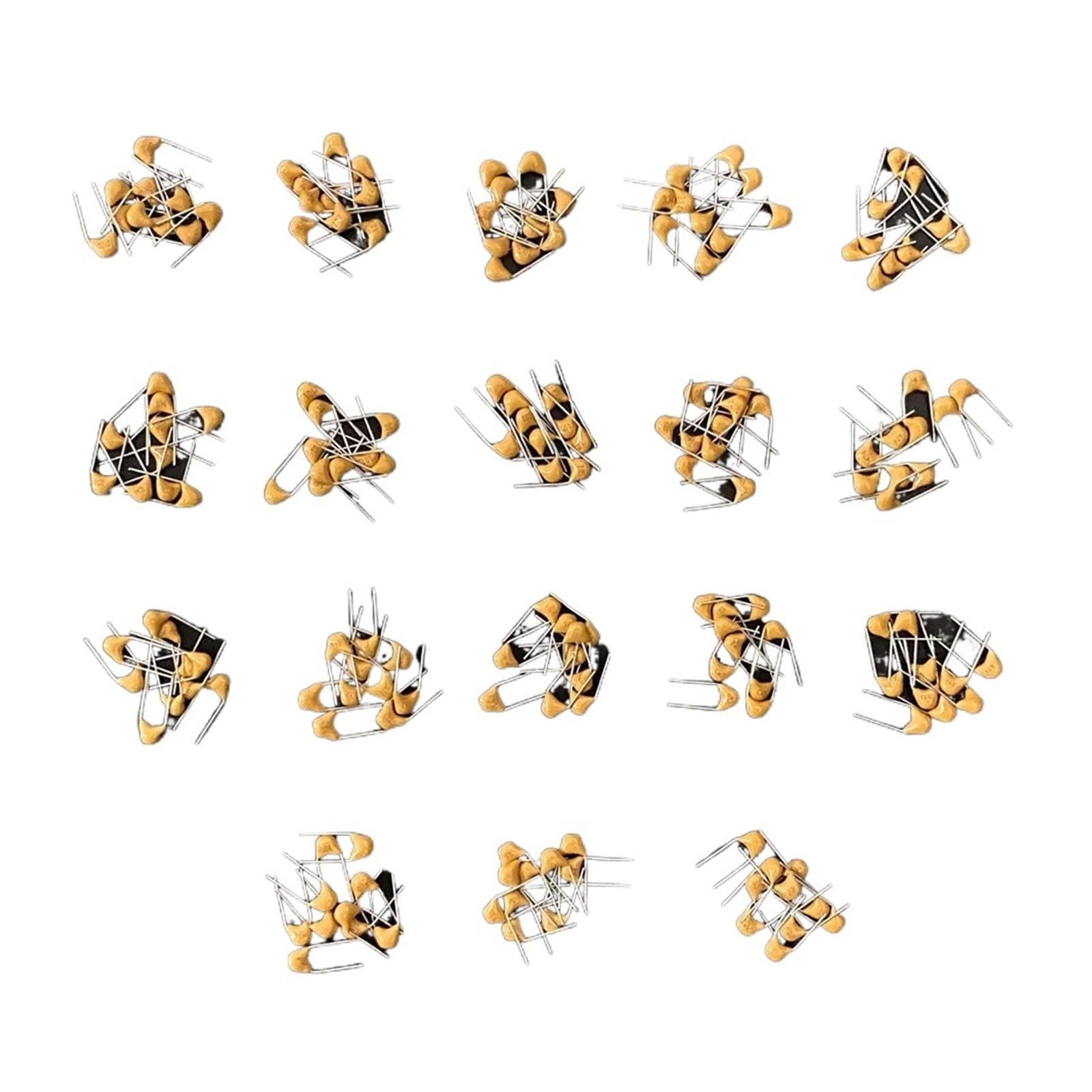 Condensateurs céramiques monolithiques CAALO 180 pièces pour réparer les pannes d'alimentation