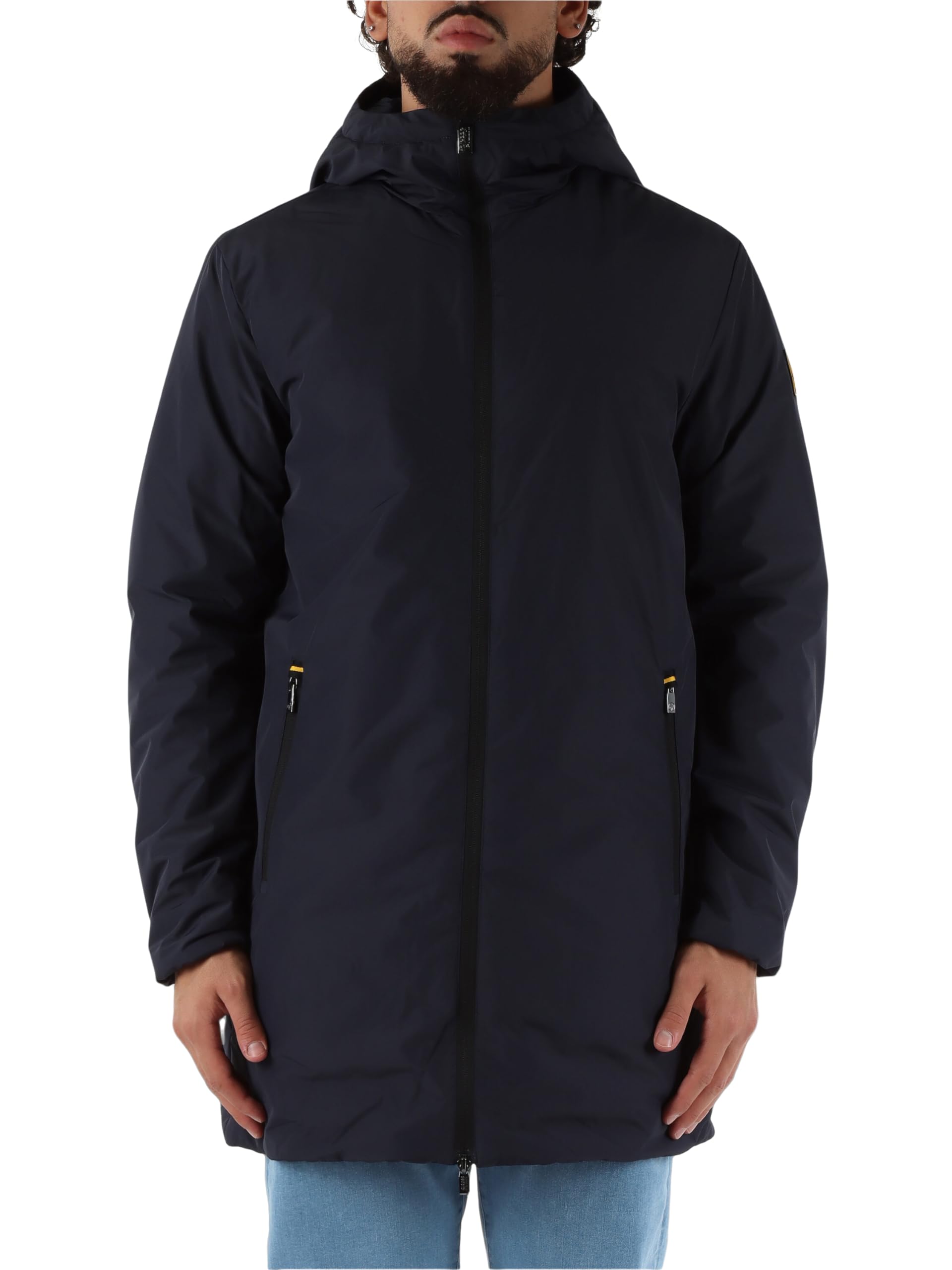Ciesse Piumini Giacca lunga Uomo imbottita con cappuccio GUNBU 6545