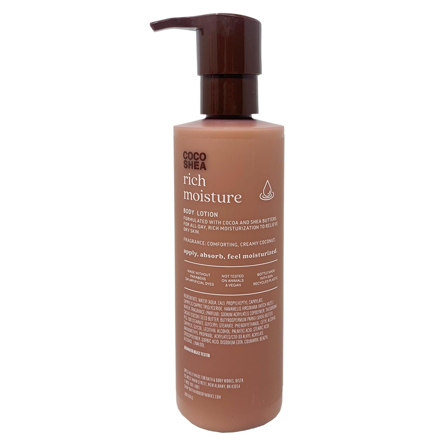 Bath & Body Works Coco Shea Rich Moisture 4 Piece Gift Set - Moisturizing Body Wash, Perfume Mist, Body Lotion and Body Oil - with a Natural Oats Bar Soap - Full Size - Image 4