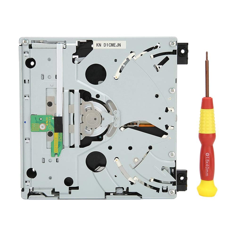 Dpofirs DVD-Rom-Laufwerk, Reparaturteil für Zwei IC-Discs, präzise Einschnitte, Ersatz professioneller Chipsätze für die D2E-Spielekonsole