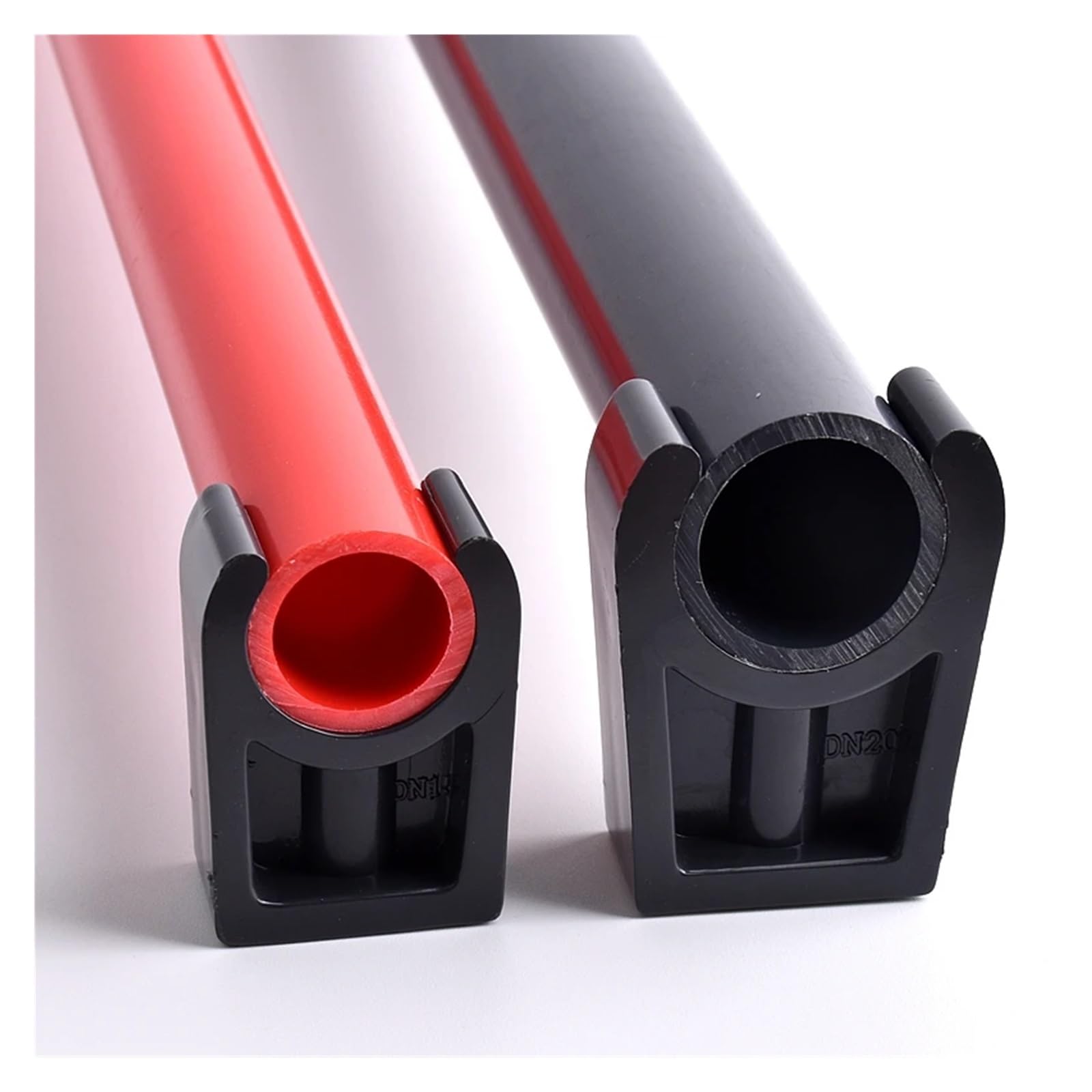 Plastikowe klipsy do węży Zaciski rurowe UPVC o średnicy wewnętrznej 20-63 mm Wspornik rur wodnych Złącze rurowe UPVC(Inner Dia 63mm,5pcs)