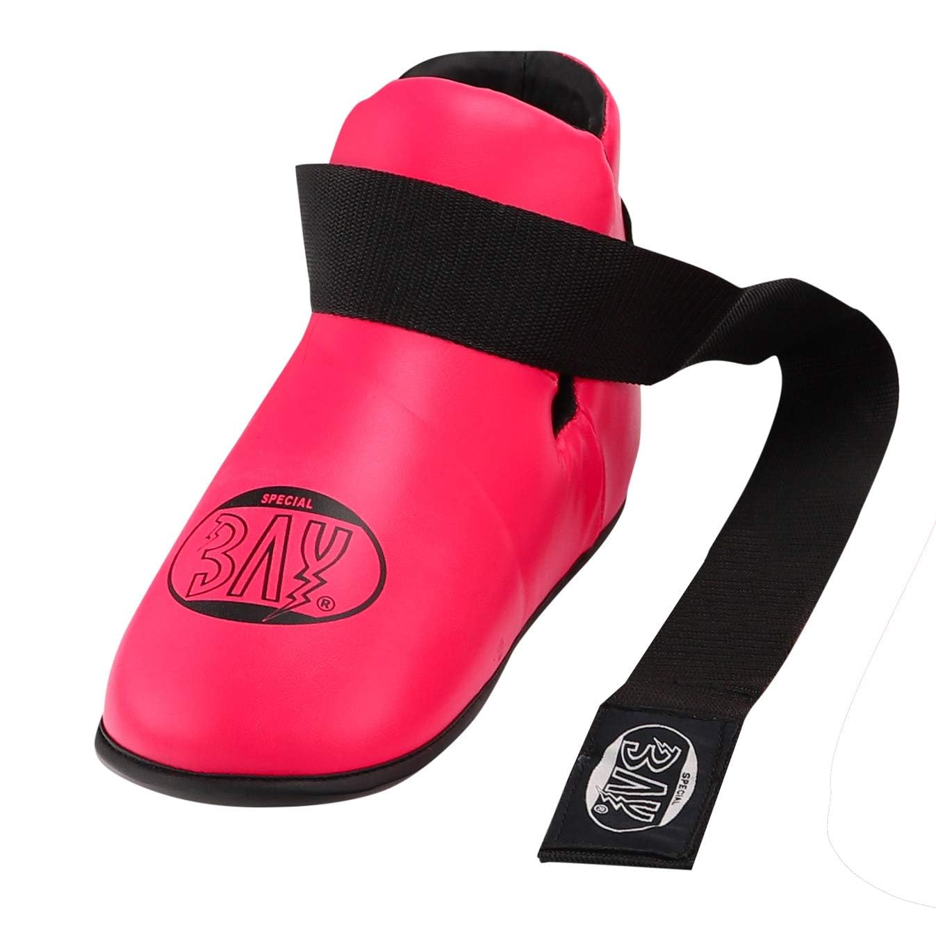 Bay SUPERKICK Fußschutz pink rosa Fußschützer Fußschoner Kickboxen Kick-Boxen Safety XS S M L XL XXL