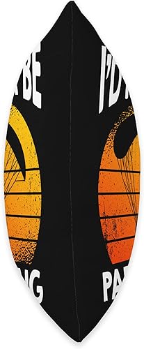 Miniatura 2 de Funny Paragliding Equipment Paragliding Gifts I'd Rather Be - Almohada de parapente, 16 x 16 pulgadas, multicolor