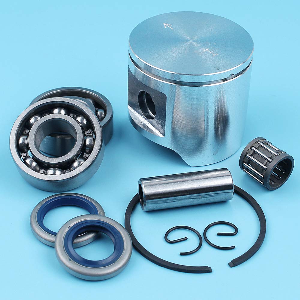 Zestaw uszczelek olejowych łożysk kulkowych wału korbowego 48 mm, do Husqvarna, 365 Special, do EPA, piły łańcuchowej 503691371 Zestaw pierścieni tłokowych