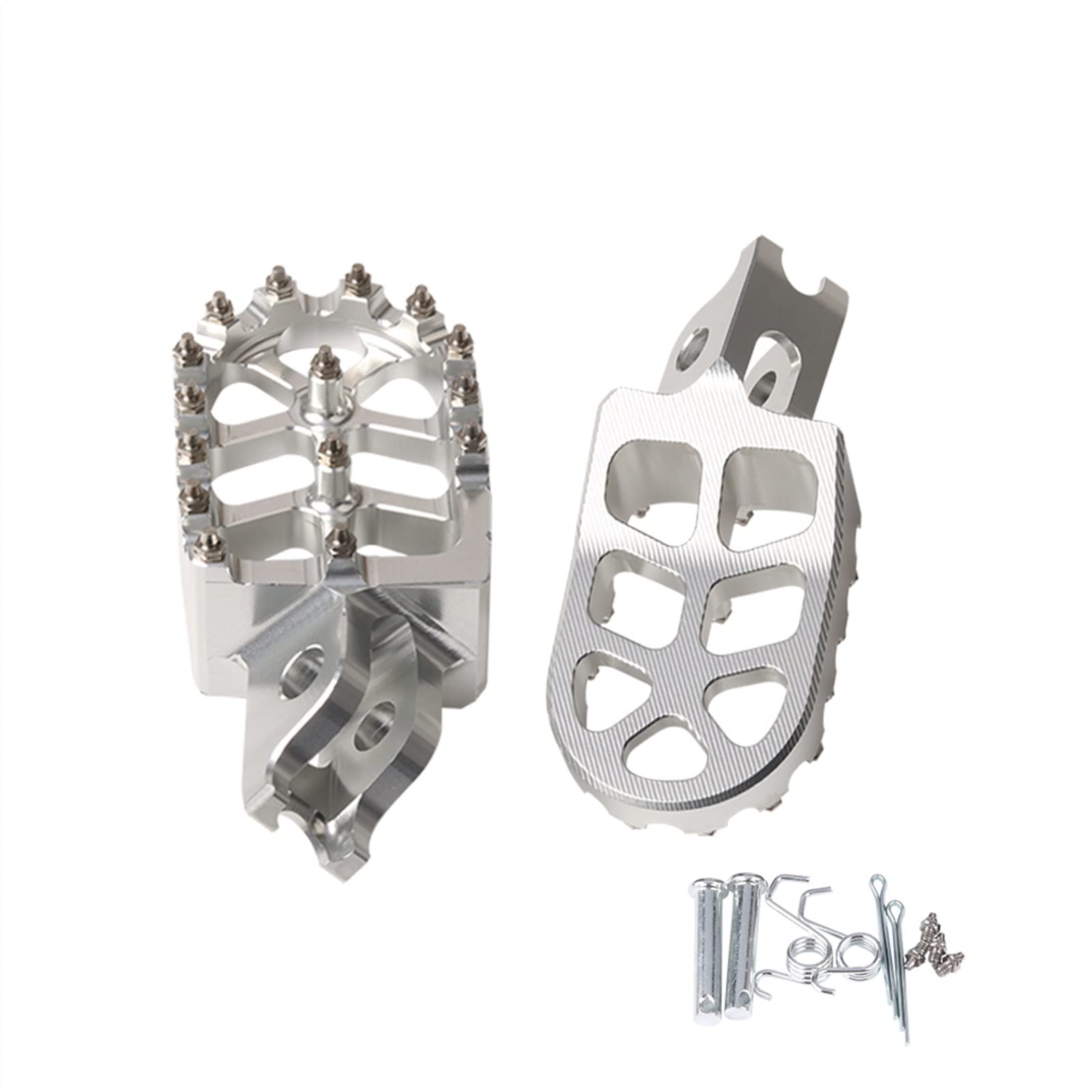 Pedali per Moto Pedane Anteriori per Pilota per CRF300L CRF 300L CRF300 Compatibile con Rally CRF 300 L 2022 Colore: Monocolore