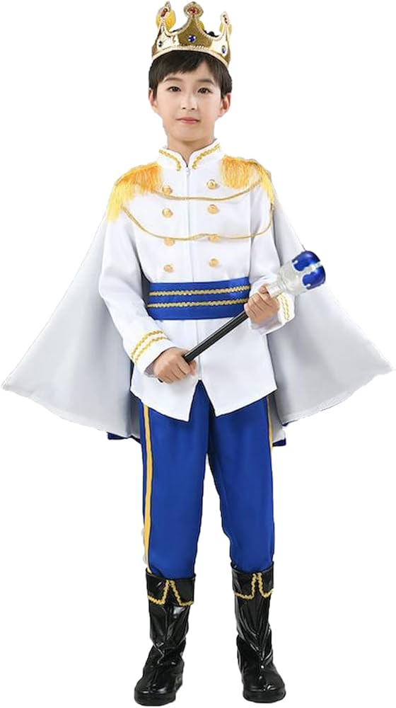 Amazon.co.jp: [CSILOVEE] ハロウィン 衣装 子供用 王子様 コスプレ