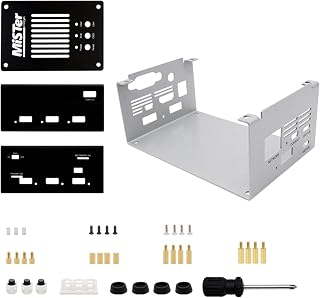 Prováveis Kits de invólucro personalizado MisTer para Nano Terasic Varia Decodificação dura Game Machine 4 capas de metal adequadas para a maioria dos névoas - Conjunto B