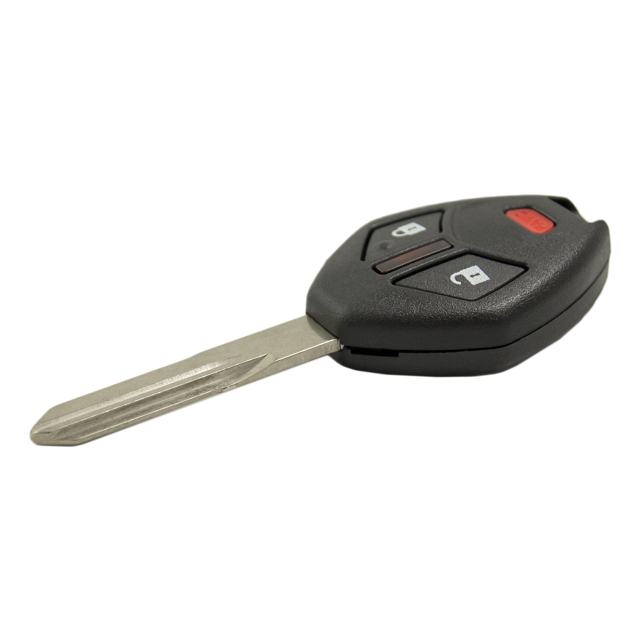 Keyless2Go Ricambio per chiave telecomando a 3 pulsanti Mitsubishi OUCG8D-620M-A