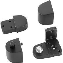 Pittco Style Storefront Door Pivot Hinge Set, Right Hand, Bronze