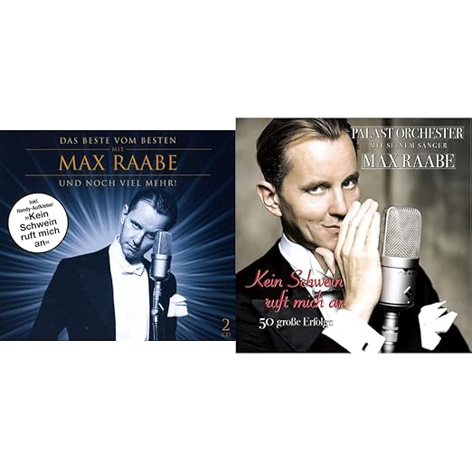 Das Beste Vom Besten mit Max Raabe & Kein Schwein ruft mich an 50 Große Erfolge Amazon.de Das Beste Vom Besten mit Max Raabe & Kein Schwein ruft mich an 50 Große Erfolge Amazon.de