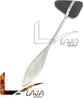 LAJA IMPORTS JET BLACK HEAD TAYLOR TOMAHAWK REFLEX HAMMER FOR NEUROLOGICAL EXAMINATION