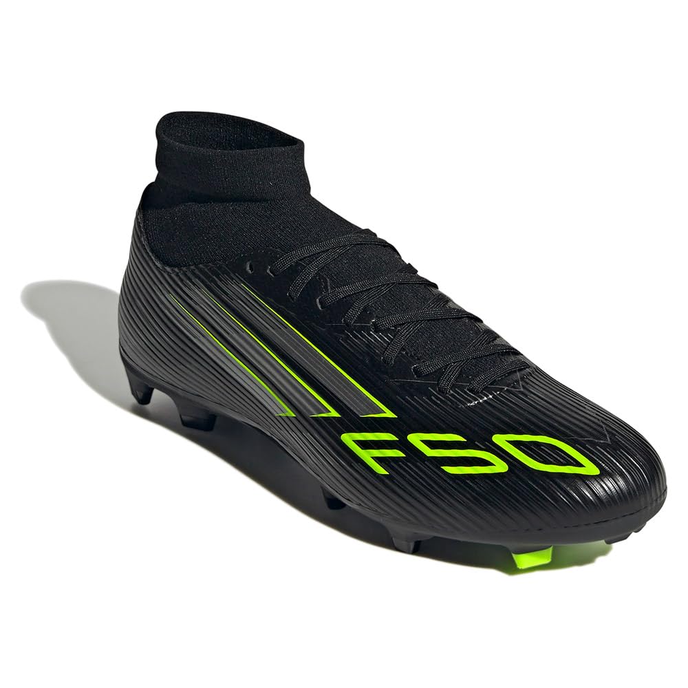 adidas Unisex Bota de fútbol F50 League Mid césped Natural seco/multisuperficie
