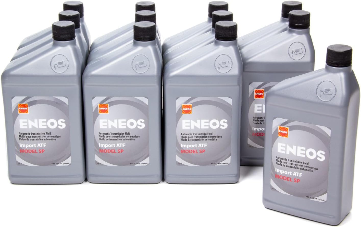 Eneos 3108-301 Synthetic Transmission Fluid, 12 Quart, 1 Pack