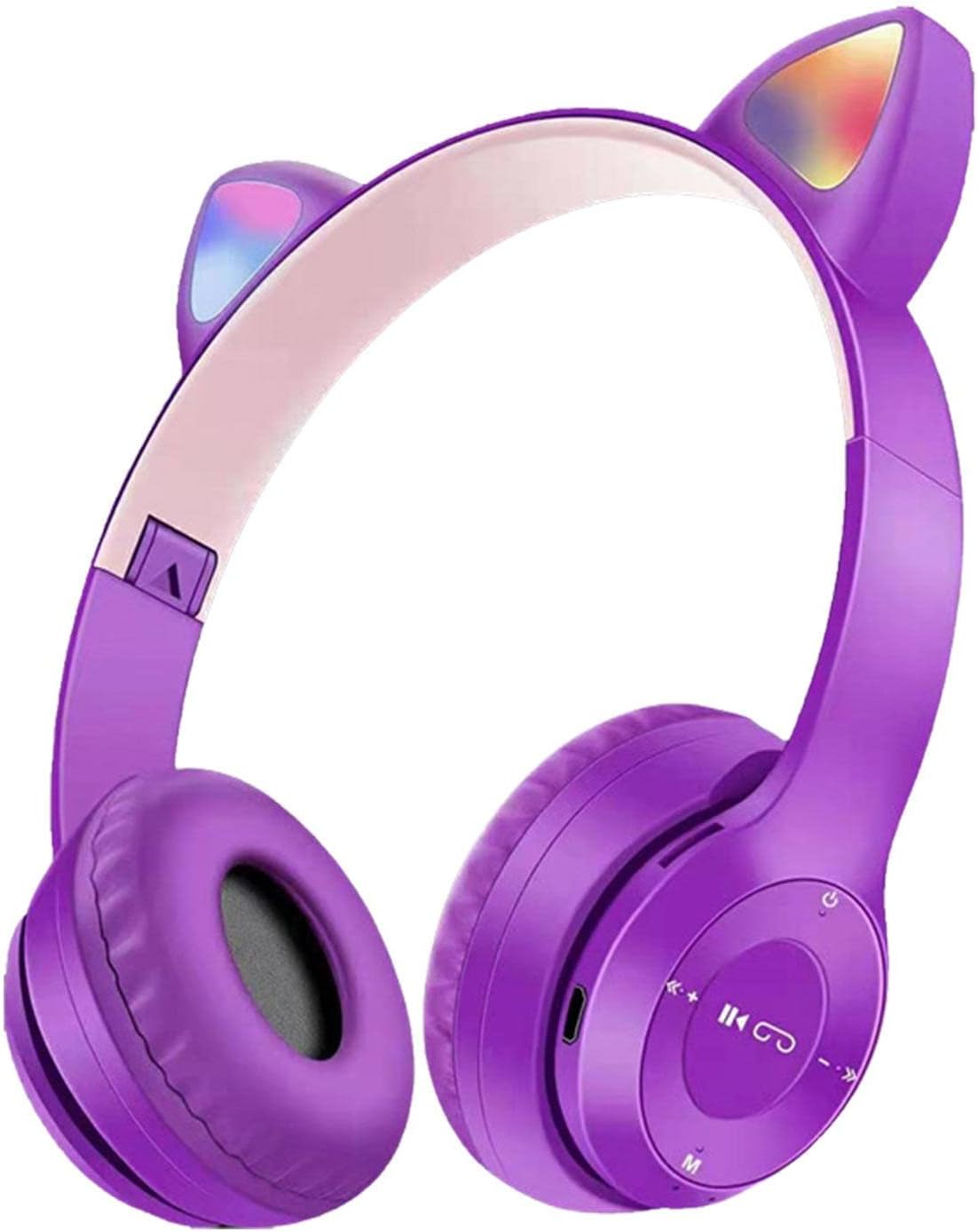 Bluetoothes 5.0 OnEar Headphones with Noise Cancelling and Microphone