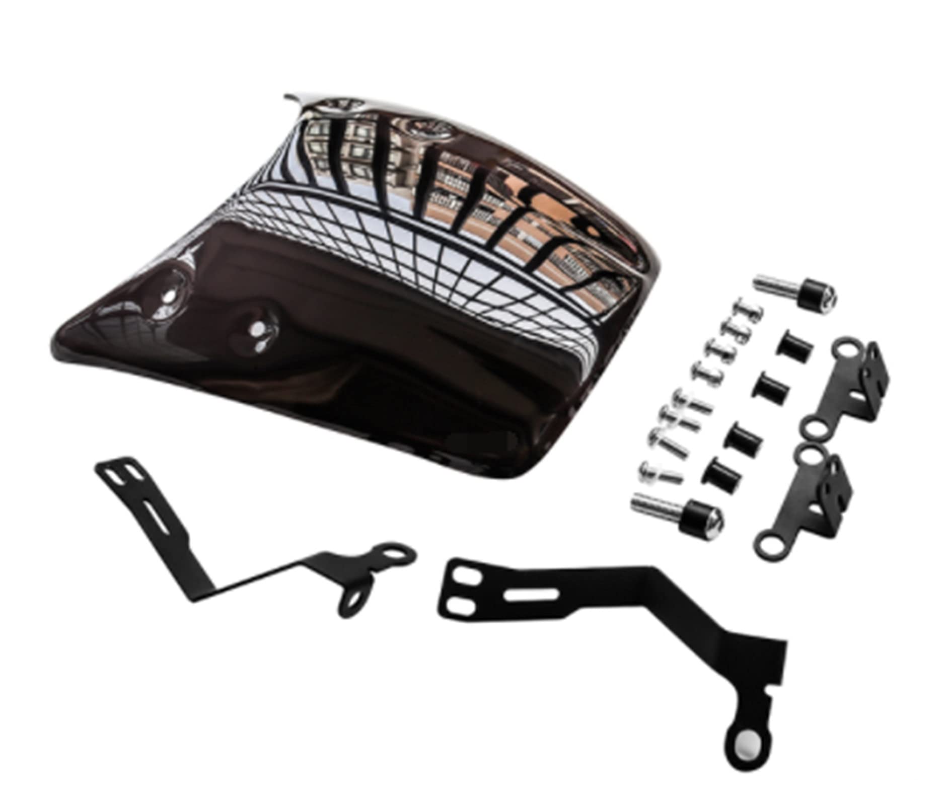 Pare-brise R9T Scrambler pour réduire la fatigue due au vent sur route