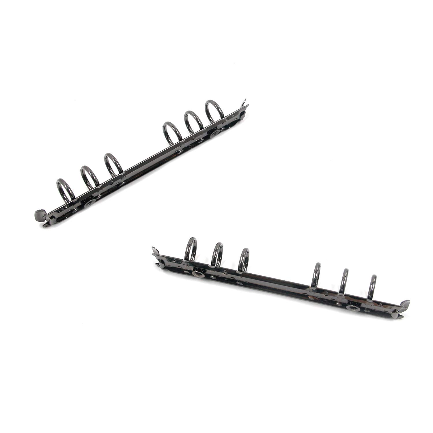 OEAYA Kit De Remplacement Pour Classeur à 6 Trous En Métal A6 - 20 Mm - Noir