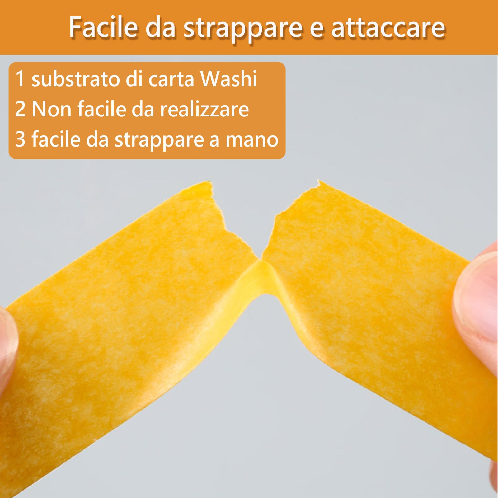 4 Rotoli Nastro per Mascheratura Adesivo in Carta per Pittura 30mm x 50m Facile da Rimuovere Senza Residui per Decorazioni,Finiture Muro,Fai da Te e Ristrutturazioni Interne Esterne