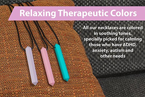 Collana Masticabile In Silicone Per Autismo - Giocattolo Sensoriale Per Bambini E Adulti - Foto 12