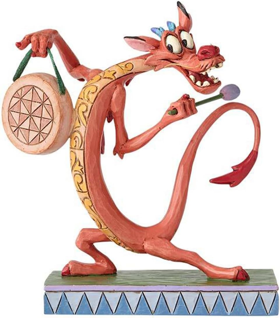 Disney Traditions Look Alive Mushu Figurine, 9 x 5 x 11 cm