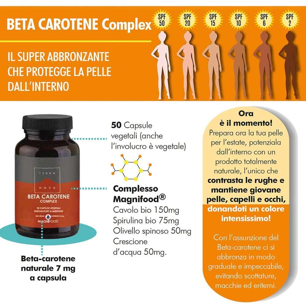 Beta Carotene Complex 50 CSP 2 PEZZI CONFEZIONE RISPARMIO