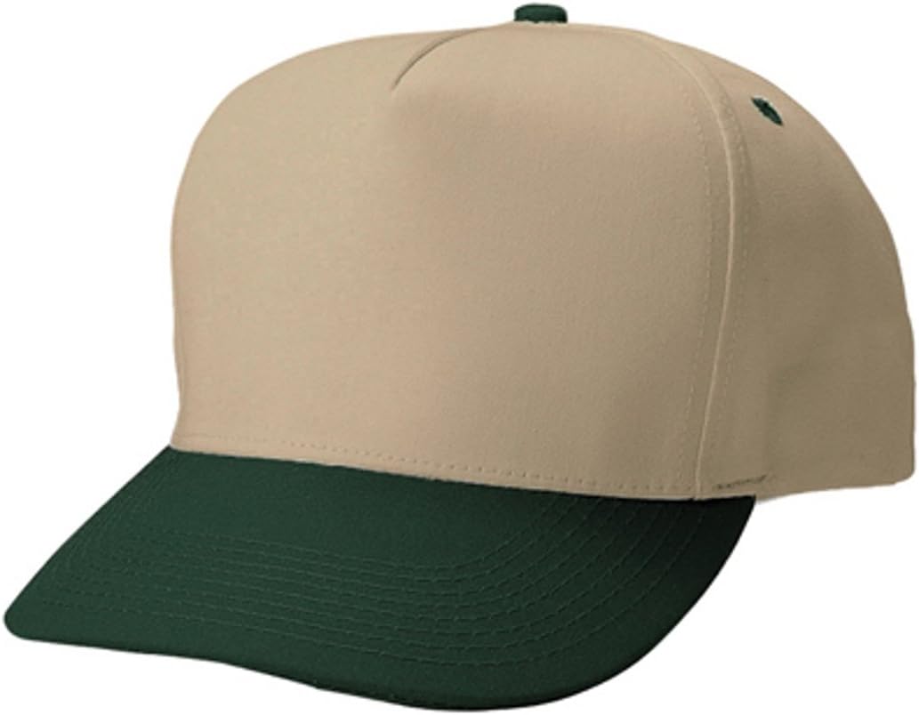 G Men's 5 Panels Pro Style Twill Snapback Cap