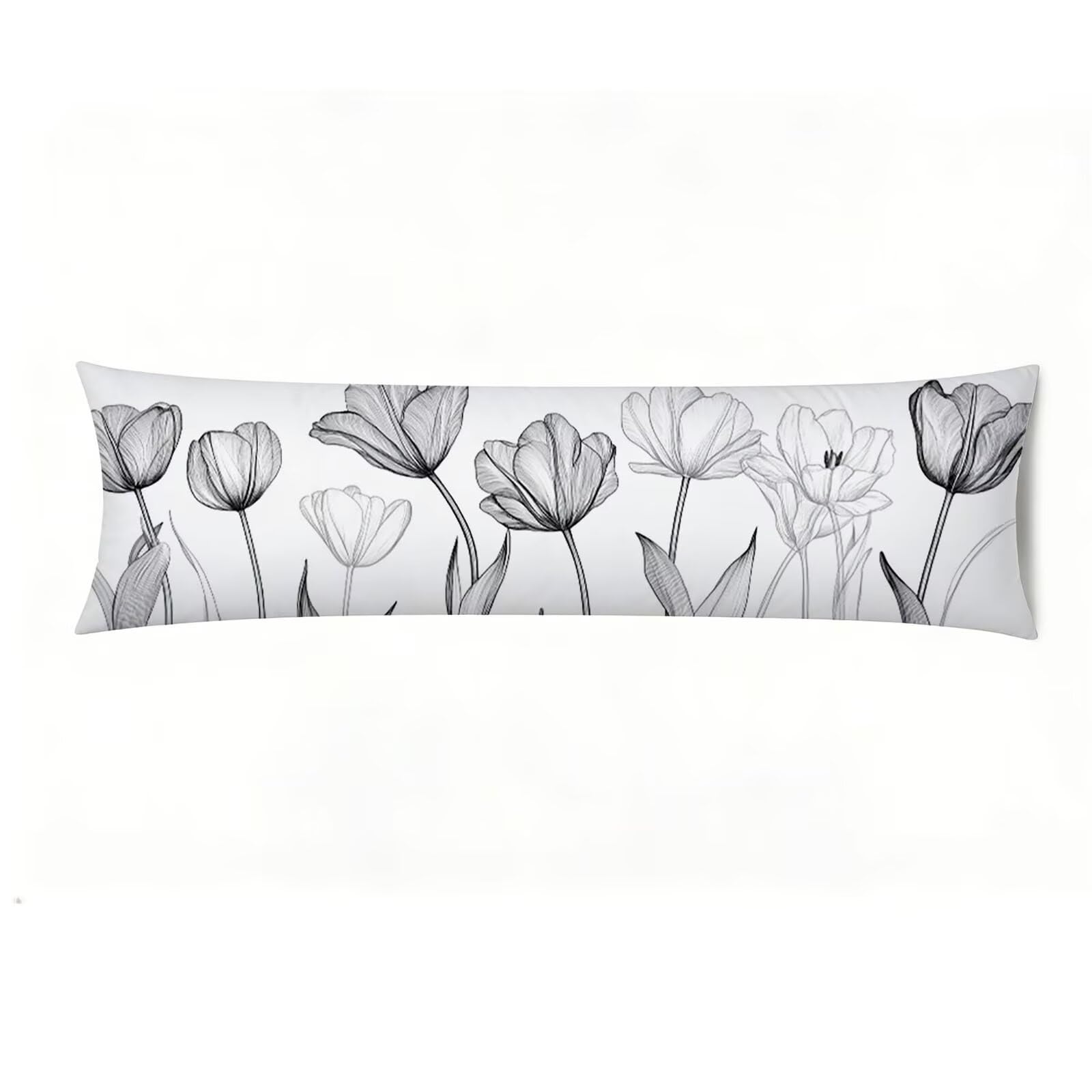 Housses de coussin 40 x 120 cm lin pour proteger vos traversins longs avec style et confort