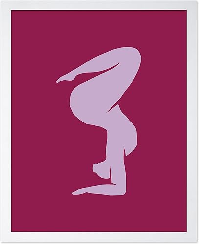 Miniatura 55 de Monem Art - Póster de yoga, impresión retro de yoga para el hogar, arte de meditación, arte espiritual, arte de silueta, arte de gato, arte bohemio