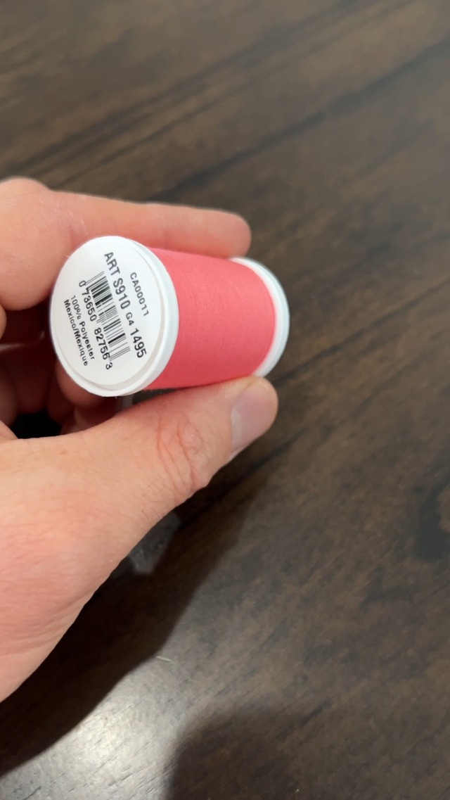 Hilo General Propósito Coats 250 yd Coral miniatura 2