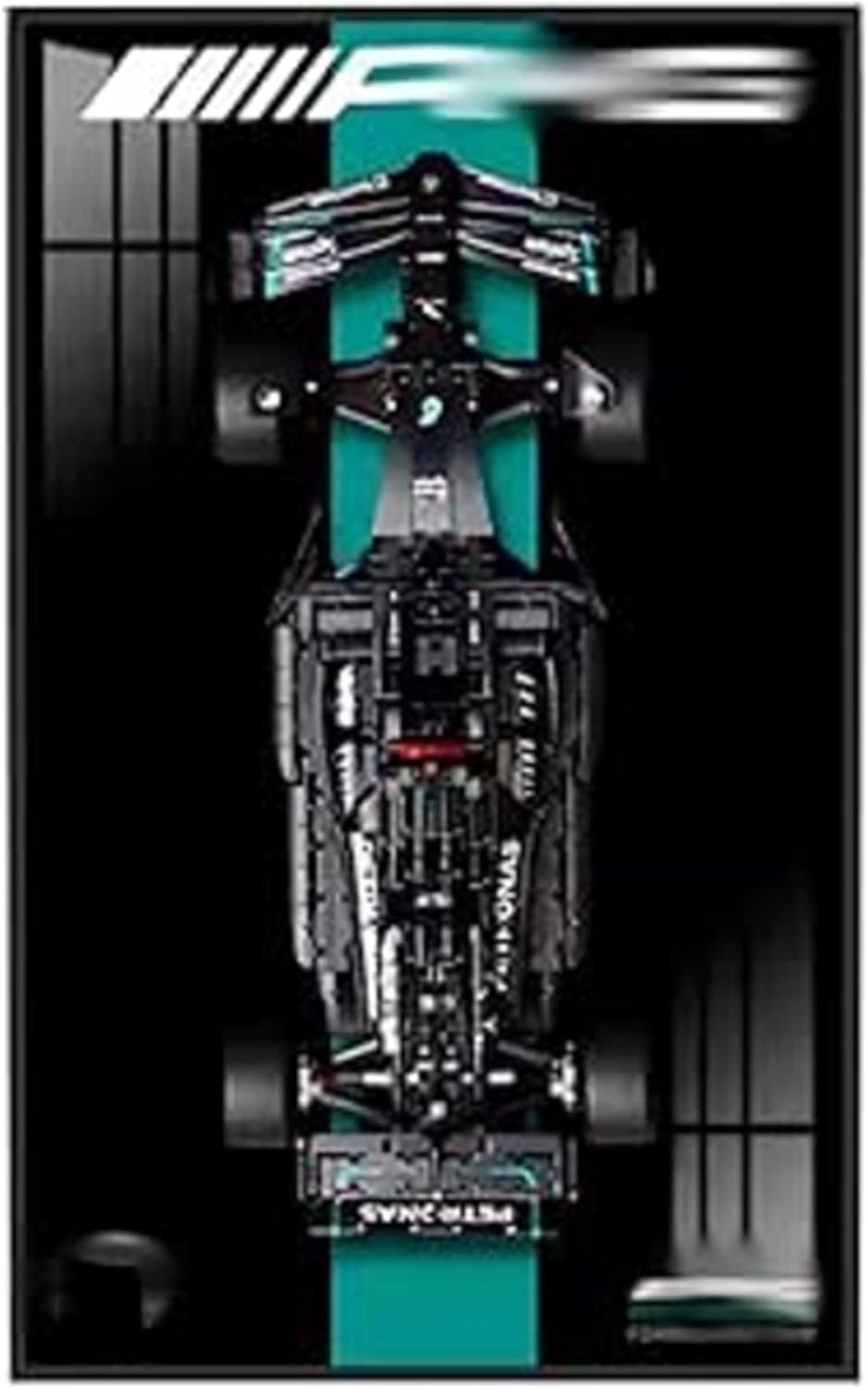 Amazon.com: Display Wallboard for Lego Technic 42171 Race Car, Gift ...