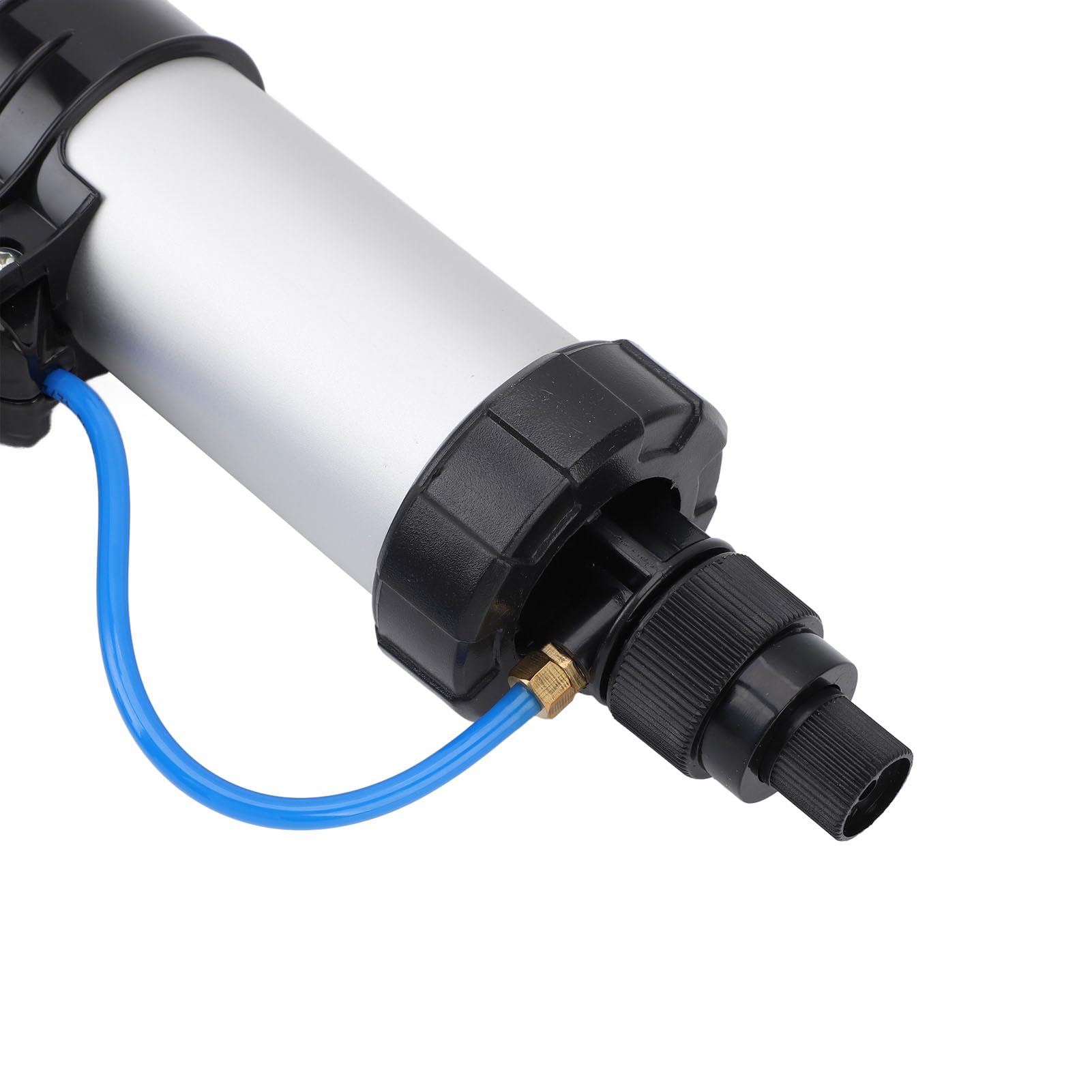 Pistola para Calafatear Salchichas, Herramienta Neumática para Calafatear de Aleación de Aluminio con Costos de Mano de Obra, Dispositivo Aplicador de Masilla Sellador para (310ml)