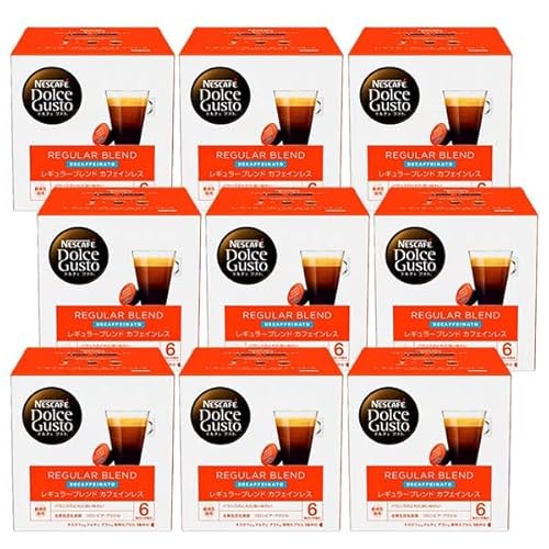 ネスカフェ ドルチェグスト 専用カプセル レギュラーブレンド カフェインレス ×9箱【3〜4営業日以内に出荷】