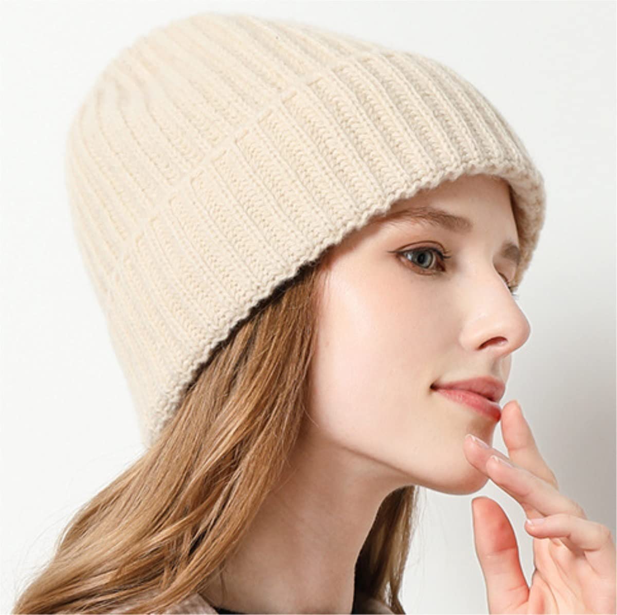 Czapka Ciepłe Czapki Zimowe Czapki Beanie Dla Kobiet Zimowe Ciepłe Czapki Z Dzianiny, Trend W Modzie Klasyczna Czapka Z Mankietami Czapki Zimowe