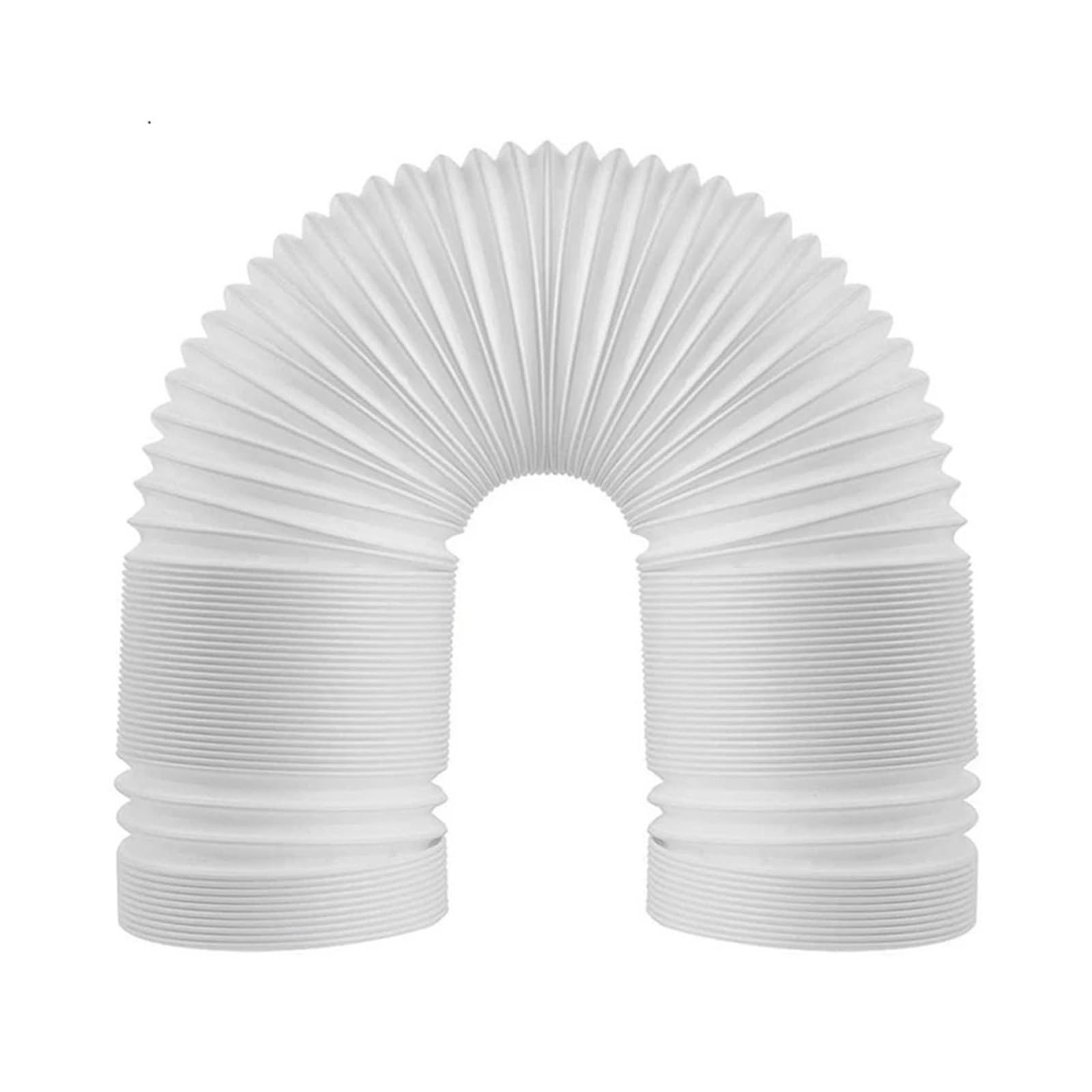 Universal Duct Extension Pipe Telescopic Flexible Air Conditioner Exhaust Hose Accessories Vent for Mobile Conditioning All Weather Protection(150mmx1.5m)