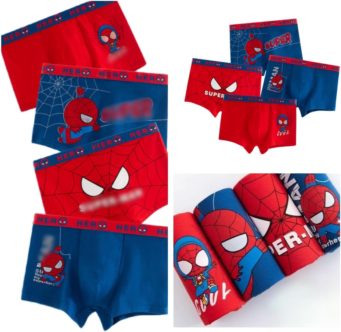 GenericFashion Cute Cartoon Children B_o_x_e_r B_r_i_e_f (Random Style Delivery 1pc)