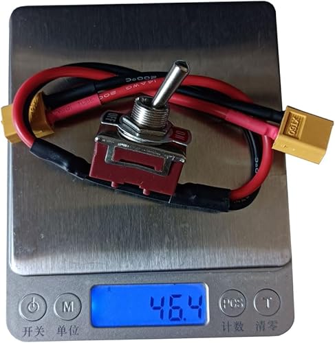Miniatura 9 de 2 unids XT60 interruptor RC gran corriente encendidoapagado interruptor con XT60 enchufe para Ebike RC avión drone coche ESC Lipo batería
