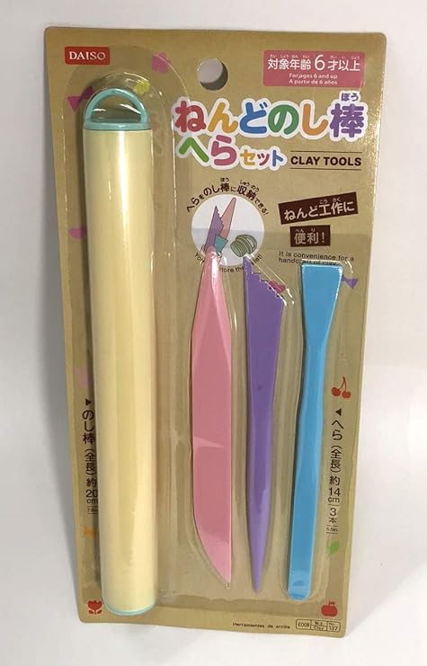 Amazon Co Jp ダイソー ジャパン クレイツール ロッド 7 8インチ 工具 5 5インチ ホビー