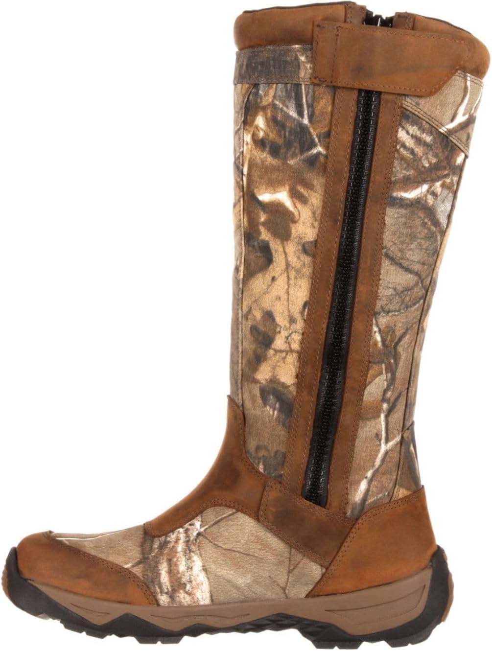 Retraction Waterproof Side-Zip Snake Boot