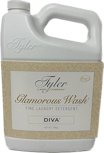 TYLER Diva Glam Wash - Detergente para ropa, 64 onzas líquidas (paquete de 1) ILIOS Packaging.