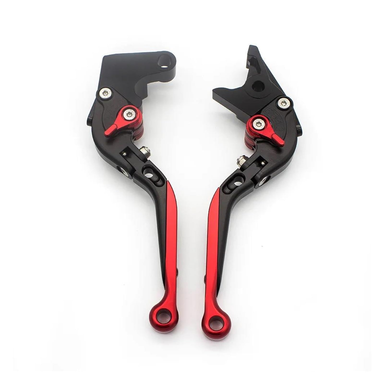 XNZQQAGRZ for Benelli for Leoncino 500 2018 2019 2020 CNC Folding Extendable Motorcycle Brake Clutch Lever(RED)