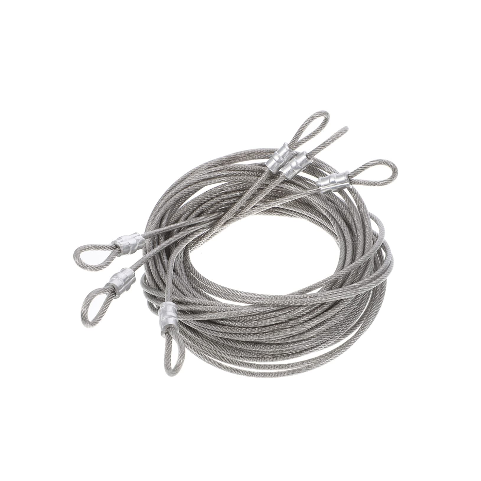 MAGICLULU Outdoor Metal Wire Rope Stainless Cable for Shade Sails DIY Hanging Project Kit