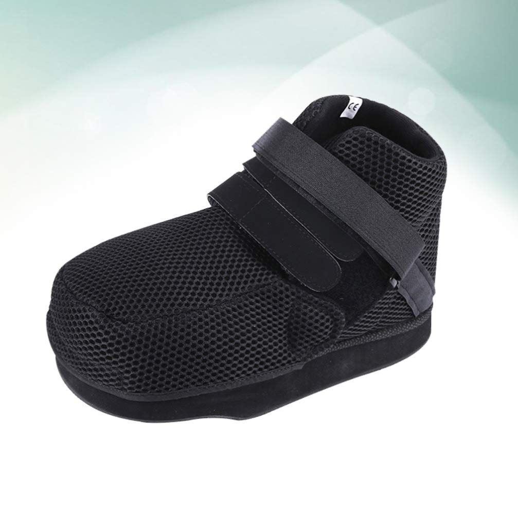 SUPVOX Post Op Shoe Post Op Shoe Adjustable Medical Walking Boot Post Injury Surgical Foot Cast Toe Orthopedic Support Brace for Broken Bone Fracture Size L Broken