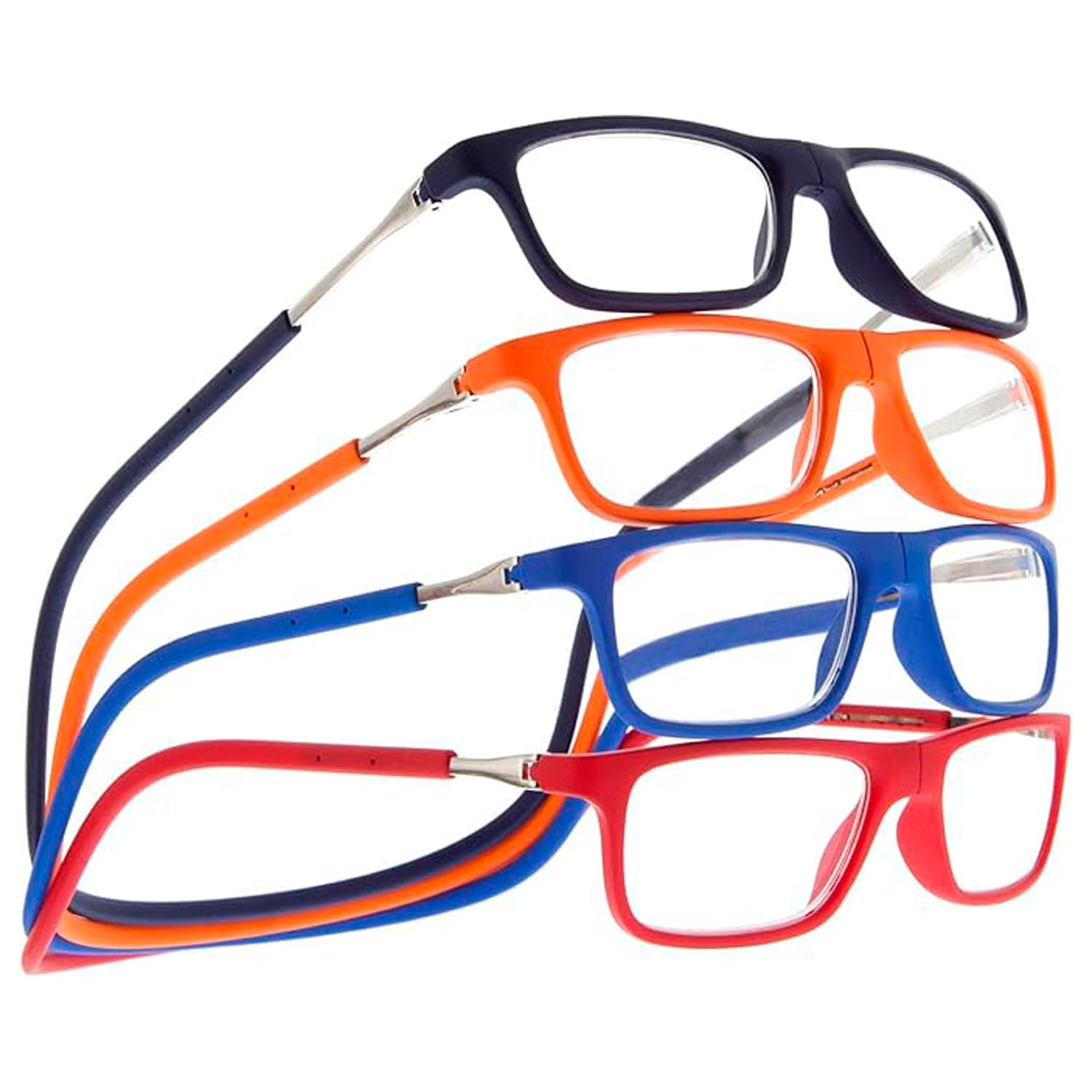DIDINSKY Gafas de Lectura Magnéticas con Cierre Patente EUIPO Rígidas Ajustables para Presbicia Vista Cansada Unisex Redondas y Cuadradas Colores Variados +1.0 a +3.0 Calidad Óptica Profesional